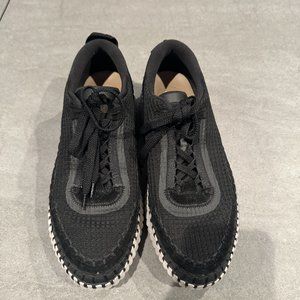 Chloe Nama Mixed Media Platform Sneakers Size 41